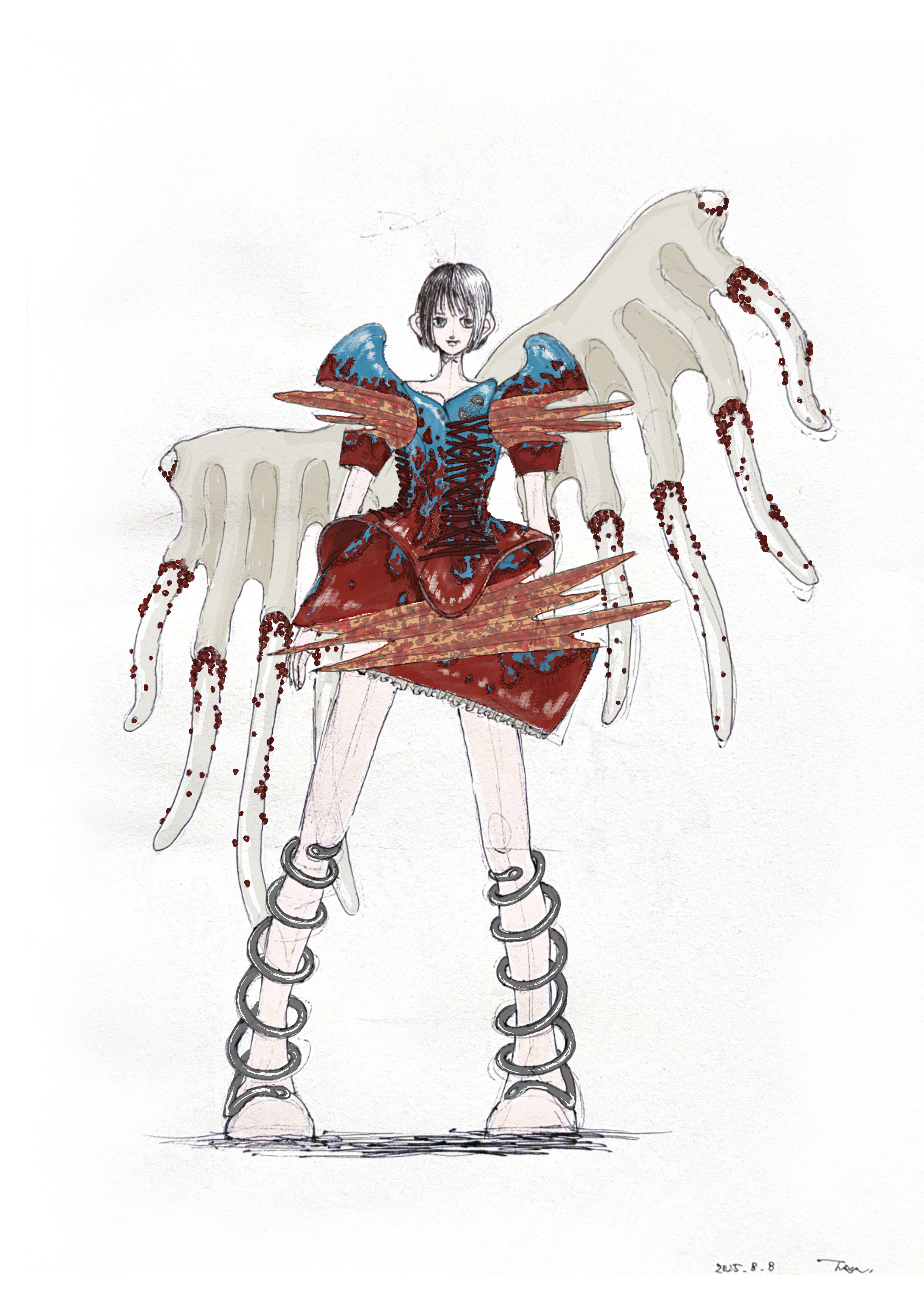 衣装デザイン画