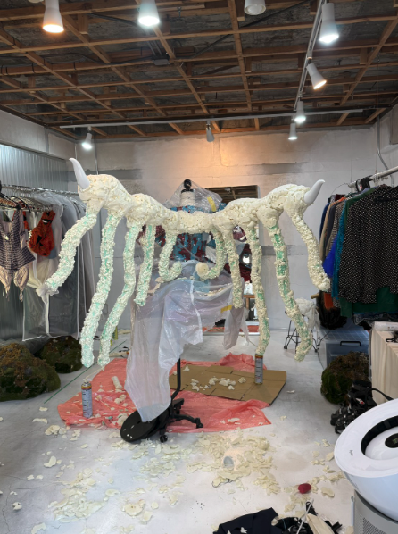 スパンコール・ビーズの手刺繍